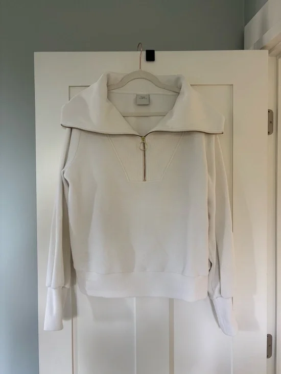 Varley Vine Half Zip Sweatshirt Size L - Picture 6 of 11